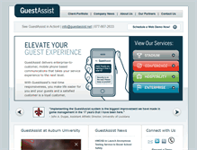 Tablet Screenshot of guestassist.net